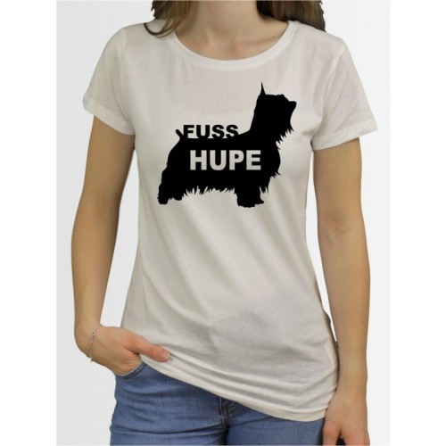 "Australian Silky Terrier Fußhupe" Damen T-Shirt