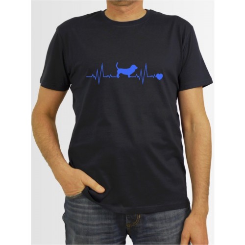 "Basset Hound 41" Herren T-Shirt