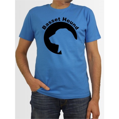 "Basset Hound 44" Herren T-Shirt