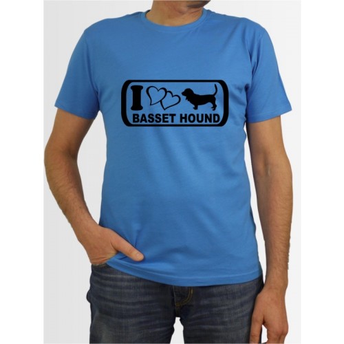 "Basset Hound 6" Herren T-Shirt