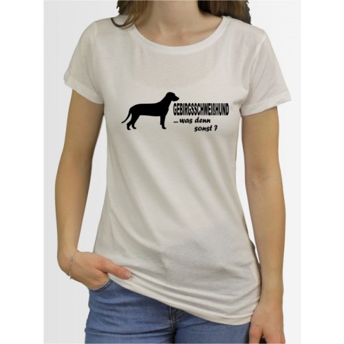 "Bayerischer Gebirgsschweißhund 7" Damen T-Shirt