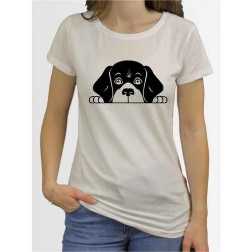 "Beagle Comic 2" Damen T-Shirt