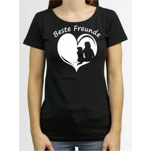 "Beste Freunde Frau" Damen T-Shirt