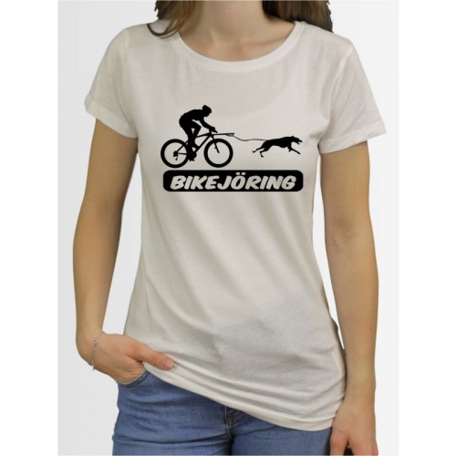 "Bikejöring 5" Damen T-Shirt