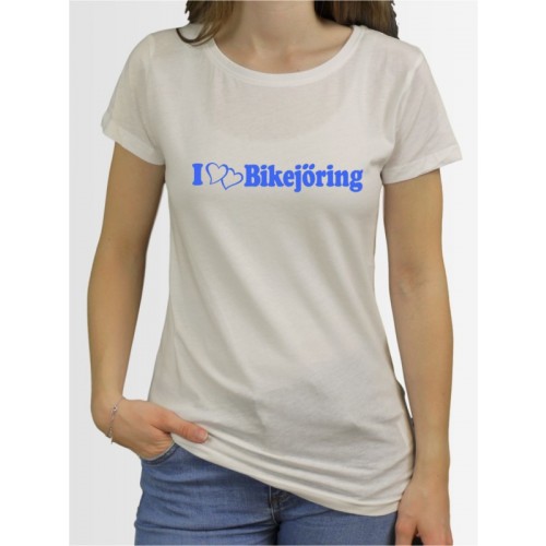 "Bikejöring 6" Damen T-Shirt