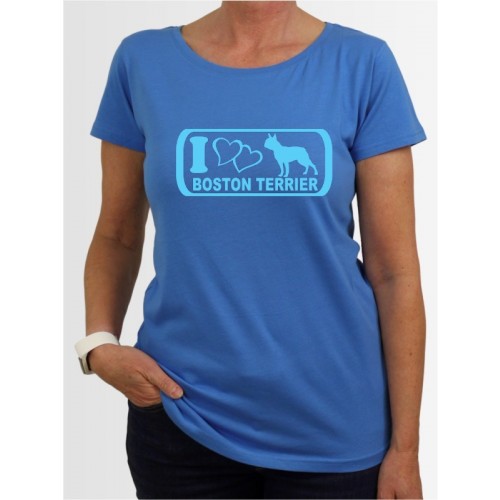 "Boston Terrier 6" Damen T-Shirt