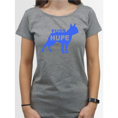 "Boston Terrier Fußhupe" Damen T-Shirt