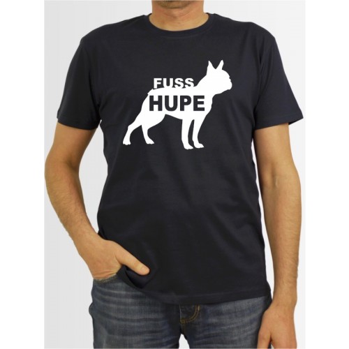"Boston Terrier Fußhupe" Herren T-Shirt