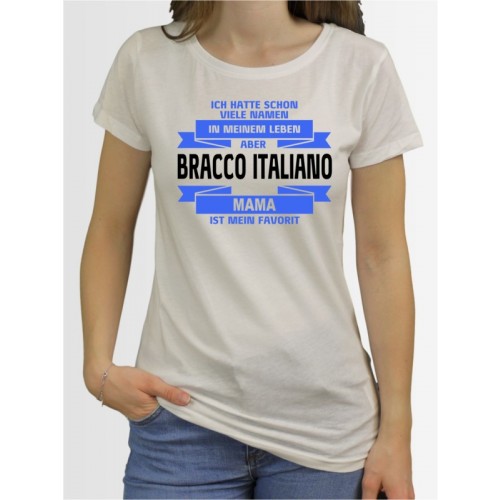 "Bracco Italiano Mama" Damen T-Shirt