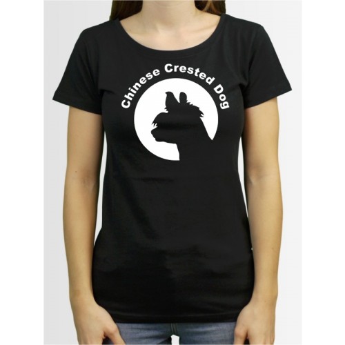 "Chinesischer Schopfhund 44" Damen T-Shirt