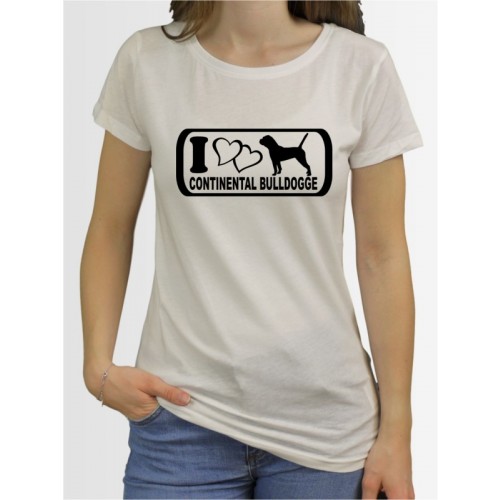 "Continental Bulldogge 6" Damen T-Shirt
