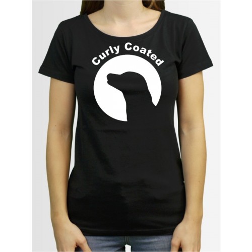 "Curly Coated Retriever 44" Damen T-Shirt