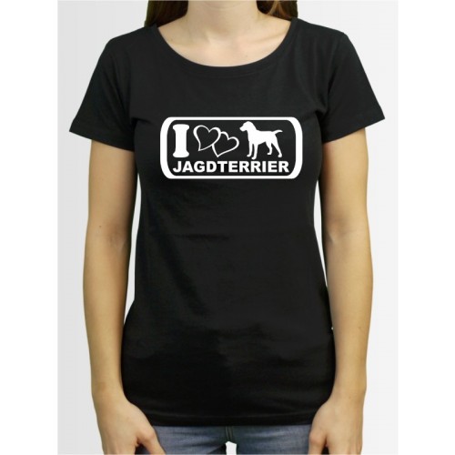 "Deutscher Jagdterrier 6" Damen T-Shirt