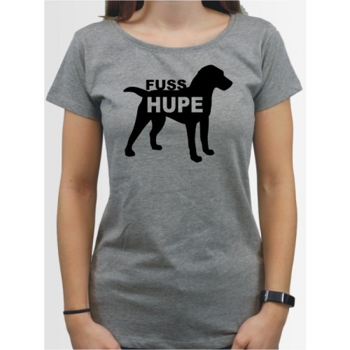 "Deutscher Jagdterrier Fußhupe" Damen T-Shirt