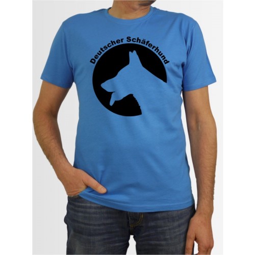 Herren-Shirt mit Deutscher Schäferhund Hunde-Motiv von AchDuDickerHund