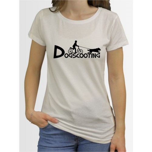 "Dogscooting 20" Damen T-Shirt
