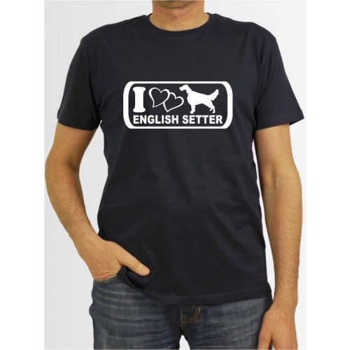 "English Setter 6" Herren T-Shirt