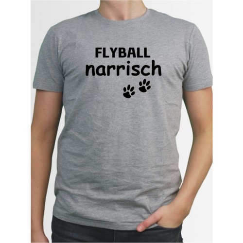 "Flyball narrisch" Herren T-Shirt