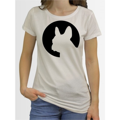 "Französische Bulldogge 45" Damen T-Shirt