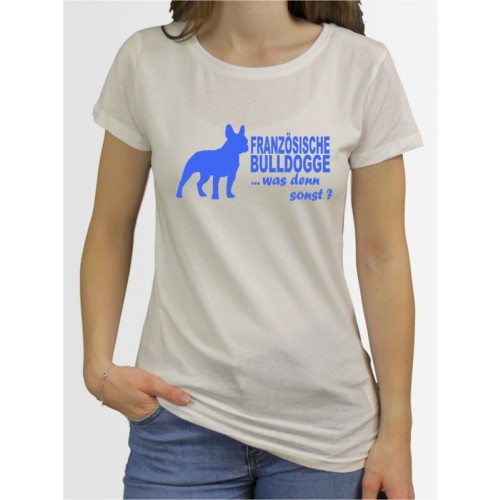 "Französische Bulldogge 7" Damen T-Shirt