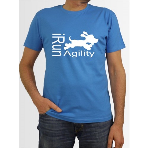 "I run Agility" Herren T-Shirt