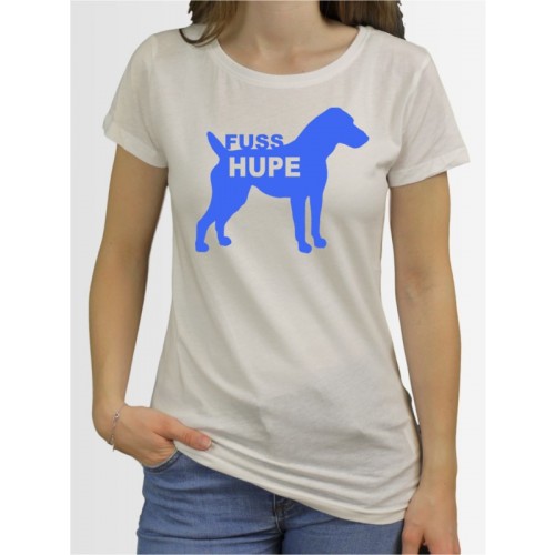 "Jack Russell Terrier Fußhupe" Damen T-Shirt