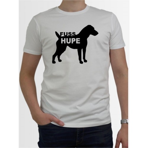 "Jack Russell Terrier Fußhupe" Herren T-Shirt