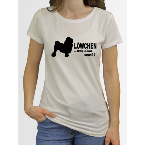 "Löwchen 7" Damen T-Shirt