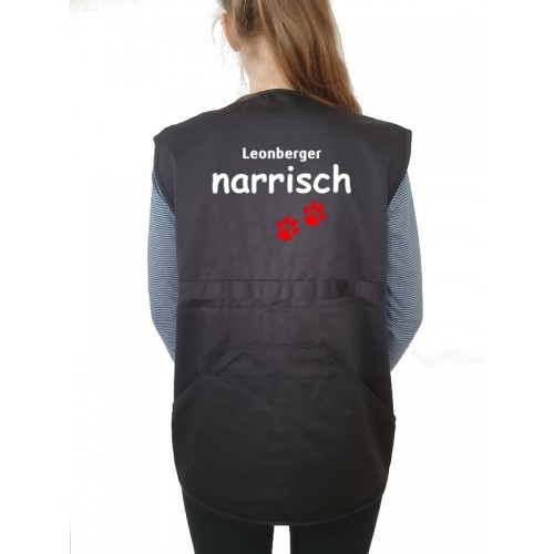 "Leonberger narrisch" Weste