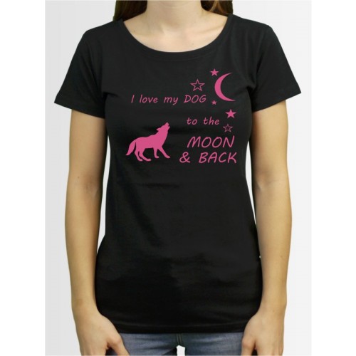 Damen-Shirt mit Hunde-Motiv von AchDuDickerHund