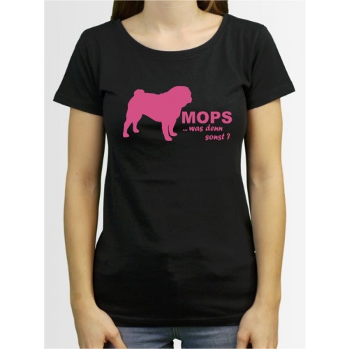 "Mops 7" Damen T-Shirt