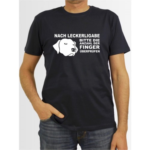 "Nach Leckerligabe" Herren T-Shirt