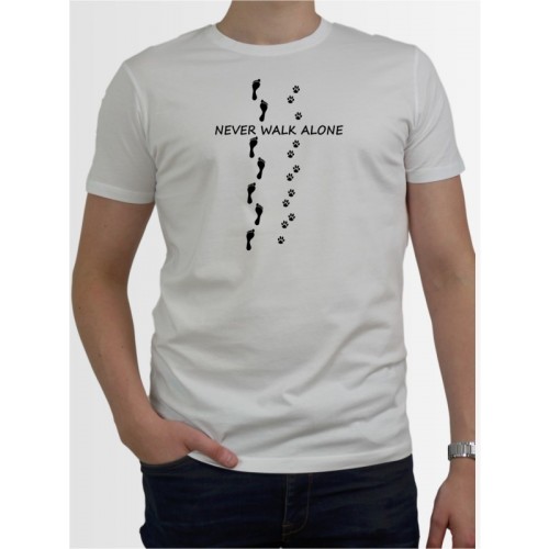 "Never walk alone" Herren T-Shirt