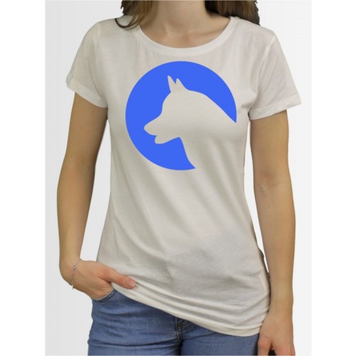 "Siberian Husky 45" Damen T-Shirt