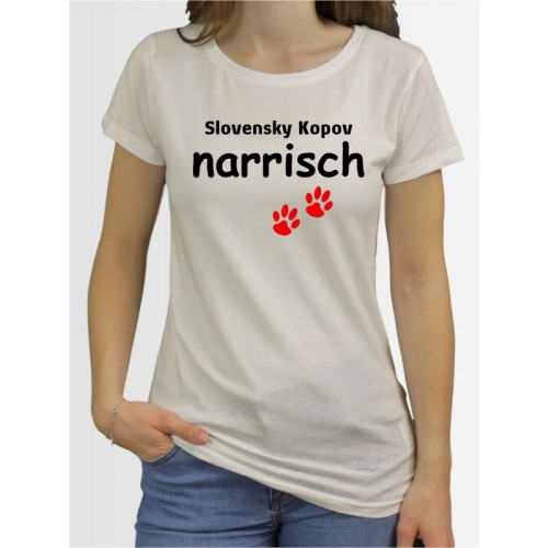 "Slovensky Kopov narrisch" Damen T-Shirt
