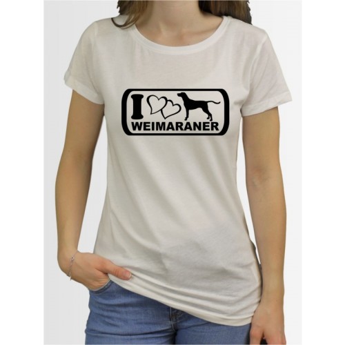 "Weimaraner 6a" Damen T-Shirt