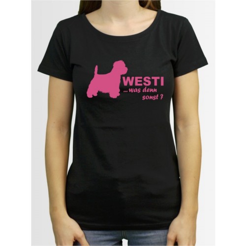 "West Highland Terrier 7" Damen T-Shirt