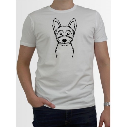 "West Highland Terrier Comic" Herren T-Shirt