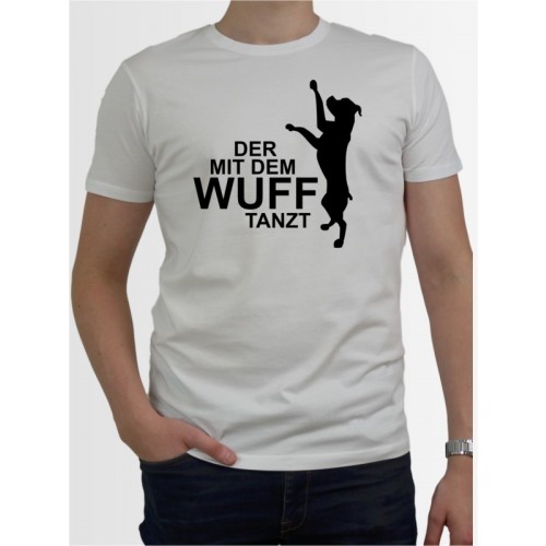 "Wuff tanzt" Herren T-Shirt