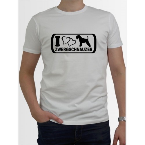 "Zwergschnauzer 6" Herren T-Shirt