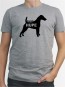 Herren-Shirt mit Fox Terrier Hunde-Motiv von AchDuDickerHund