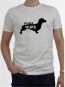 Herren-Shirt mit Kurzhaardackel Hunde-Motiv von AchDuDickerHund