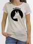 Damen-Shirt mit Podenco Hunde-Motiv von AchDuDickerHund